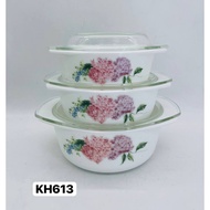 6PCS OPAL GLASSWARE CASSEROLE SET