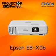 Epson โปรเจคเตอร์ XGA 3LCD Projector 3600 ANSI รุ่น EB-X06 (แทน EB-X05) - ประกันศูนย์เอปสัน 2 ปี Pro