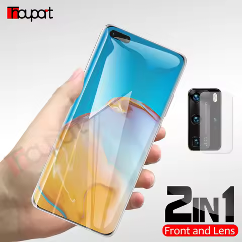 Tempered Glass For Huawei P40 Lite 5G P40Lite E Full Screen Protector For Huawei P 40 Pro Plus Glass