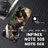 8/Casing Pelindung Silikon TPU Motif Anime untuk INFINIX NOTE 50S/NOTE 50X