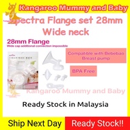 Flange 28mm Spectra Set Korean import wide neck breast pump