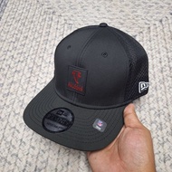 BLACK ATLANTA FALCONS NFL SIDELINE 2025 9SEVENTY NET CAP/HAT BY NEW ERA