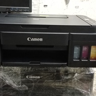 Printer Canon Pixma G2010 All-In-One Print Scan Copy Bekas Siap Pakai