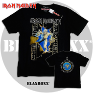 BLAXROXX® | Iron Maiden® | [IRM002] | เสื้อยืดคอกลม แขนสั้น | สกรีนลายคมชัด ไม่หลุดลอก | Cotton100%