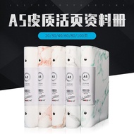 Folder Transparent Small Size Bag Folder Bill New Word Card Bag Folder Insert Office Leather Binder 