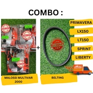 COMBO MALOSSI MULTIVAR 2000 + BELT BELTING FOR SPRINT LX150 LT150 IGET PRIMAVERA