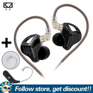 KZ ZVX Pro Earphones Add KZ AZ09 HD Module Support AAC Audio Encoding Transmission Upgrade Earhooks 