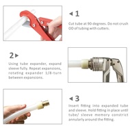 iGeelee Uponor PEX Pipe Tube Expander PE-1632J from 16 to 32mm for Water and Radiator Connection