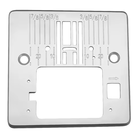 #416472401 Needle Throat Plate #Q60D For Singer 3321 3323 44S 4411 Heavy Duty 4423 Heavy Duty 4452 S