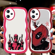 S-52 Deadpool Casing for Realme 9 Pro Plus 14X 9i C30 C35 14 C31 14T 5G transparent TPU