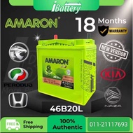 (Free Installation) 46B20L/Ns40 Amaron Go Car Battery