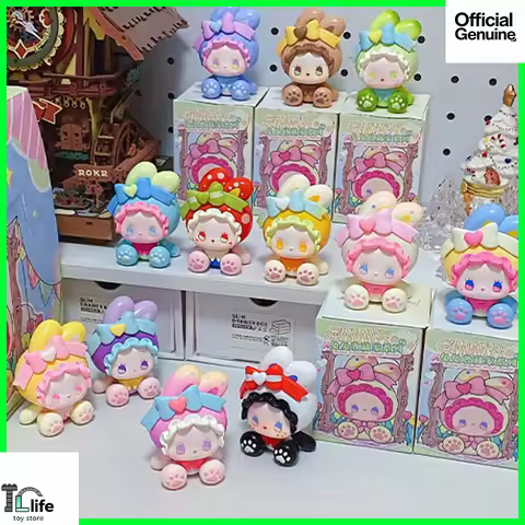 EMMA Bunny Collector Debut Series Mini Blind Box Kawaii Mystery Box Collectible Model Anime Figures 