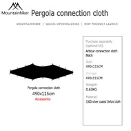 MOUNTAINHIKER Outdoor Quick Opening CanopyAutomatic Dome ShelterCamping Sunshade Canopy Pavilion Ves