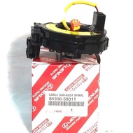 TOYOTA HORN SPIRAL CABLE NEW AVANZA VELOZ AGYA RUSH 84306-58011