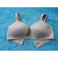 TKPD334 - VANITY FAIR WIREFREE THIN FOAM UNDERWEAR BRA BRN SIZE 42DD / 42E - BIG SIZE