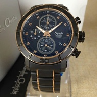 jam tangan pria Alexandre Christie AC6292 black original