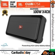 💥มีสินค้า💥JBL CLUB A754 แอมพลิฟายเออร์  4 แชนแนล 75 วัตต์ RMS POWER AMP 4CH เพาเวอร์แอมป์รถยนต์ 4ch 