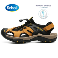[NEW] Scholl รองเท้าสกอลล์-มาริโอ้ Mario รองเท้าสำหรับผู้ชายและผู้หญิง รองเท้าสุขภาพ