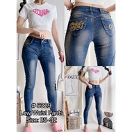 EMILI-Y JEANS Tattered Design  Skinny Stretchable Pants  5329