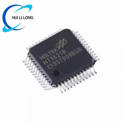 5pcs/lot HT1621B LQFP-48 HT1621 LQFP48 RAM Mapped 32*4 32x4 LCD Controller Chip I/O MCU IC New Origi