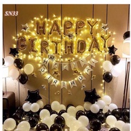 [Hot Product] Happy Birthday Decoration Set SN55 With Led Light