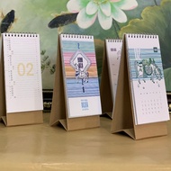 TABLE CALENDAR 2026_SPOON IN FOLK PAINTINGS