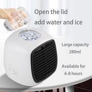 [in stock] Mini Air Conditioner Portable Air Cooler can be added with Ice Water Mini Evaporative Air Cooler USB