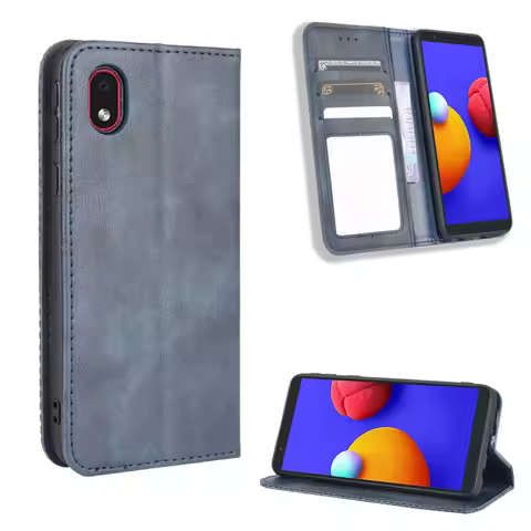 For Samsung Galaxy A01 Core SM-A013F/DS Case Wallet Flip Style Phone Cover For Samsung Galaxy M01 Co