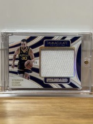 (限99) 2023-24 Panini Immaculate Stephen Curry Jumbo jersey patch 球衣卡