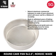 Nordic Ware Round Layer Cake Pan 9x2.5"