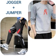 SWEATER JOGGER SET / ONE PAIR / mr.GO / ASGARD777