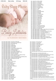 Usb Pendrive With Baby Lullaby Relax Sleep Pure Music Song Lagu 婴儿 摇篮 催眠 歌曲 A011