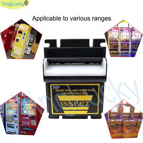 TB 74 ICT Bill Acceptor Paper money Banknote Cash Acceptor machine for fishing Game machine / Crane 