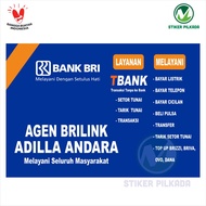 BRILINK AGENT VINYL STICKER MODEL 9 (CUSTOM AGENT NAME WRITE IN/CHAT NOTES)