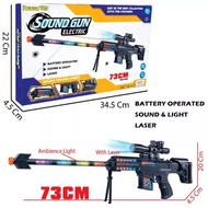 MAINAN ANAK PISTOL PISTOLAN SOUND GUN ELECTRIC PR17566 / MAINAN ANAK LAKI LAKI TEMBAK TEMBAKAN DENGA