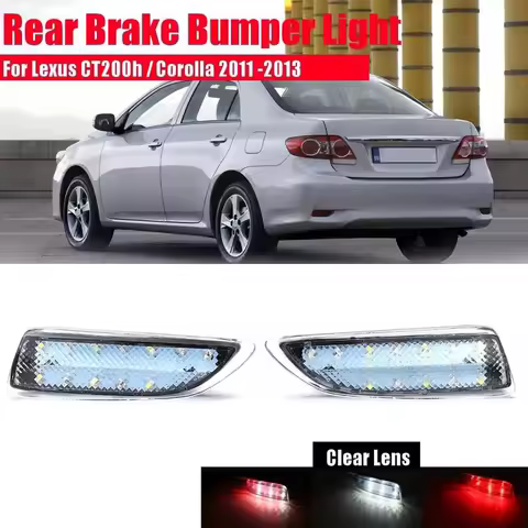 NEW-Car LED Rear Bumper Reflector Brake Light Tail Lamp For Toyota Corolla 2011 2012 2013 /for Lexus
