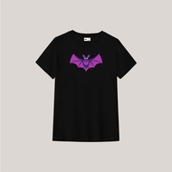 T365 Fortune Lucky Bat Halloween Short-Sleeved Top Tshirt Children Men Women Clothing T-Shirt Painti