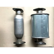 Naza citra center bullet/ muffler car exhaust catalytic manifold replacement