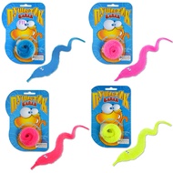 FIL 2X Magic Fuzzy Worm Wiggle Moving Sea Horse Kid Trick Toy Russian pack
 OP