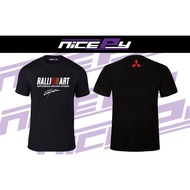 เสื้อยืดผู้ชาย sport T-shirt Ralliart Mitsubishi Motorsports Design T-shirt_07 เสื้อยืดแฟชั่นลำลอง