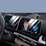 For BMW X1 IX1 U11 2023-2025 Car Tempered Glass GPS Navigation LCD Screen Protective Film Anti-scrat