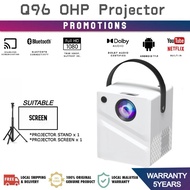 ⭐SPECIAL PROMO⭐Q96OHP WIFI Smart Projector Portable Home Theater Projector Wireless Lcd Projector Fo