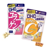 DHC Collagen Supplement Tablets for 60 I 90 Days DHC Vitamin C Made in Japan
