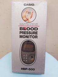 Made in Japan CASIO HBP-500 Blood Pressure Monitor 絕版日本製造便攜式血壓計