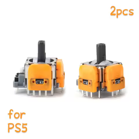 2PCS Replacement Hall Effect Joystick 3D Analog Joystick for PS5 PS4 Xbox One SX Controller Thumb St