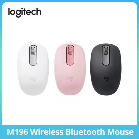 Logitech M196 Wireless Bluetooth Mouse Laptop Business Office Home Mouse Portable Comfort Logi Mouse