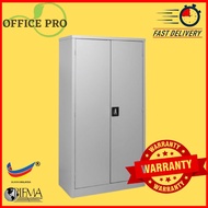 READY STOCK / Steel Swinging Door Full Height Cabinet With 3 Adjustable Shelves I Almari Besi 2 Pintu I 铁皮柜 I OFFICEPRO