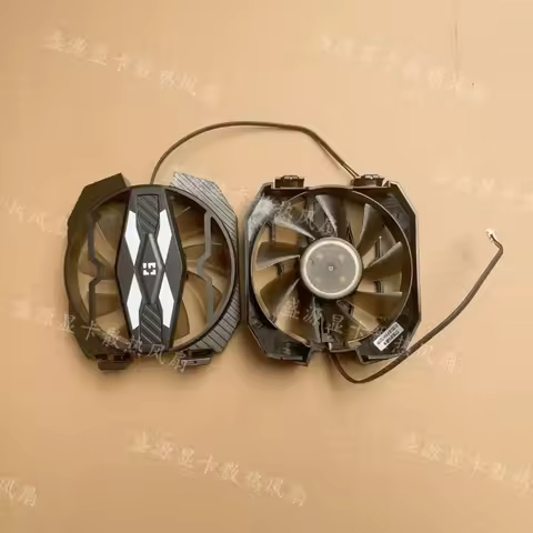XINYI Gengsheng RTX 3060 TI 3070 3070 TI 3080 3090 Glare OC Backplane Cooling Small Fan for NVIDIA G