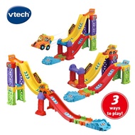 Vtech　嘟嘟聲光互動車-3合1賽車軌道組_廠商直送