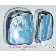 Perodua Kenari Chrome Mirror Cover & Chrome rear tail lamp cover dashboard mat